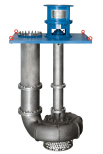 Vertical centrifugal chemical pump GVRN (Image: Friatec Rheinhütte Pumps Division)