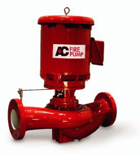 A-C Fire Pump® Introduces New 1250/1500 GPM Vertical In Line Fire Pump