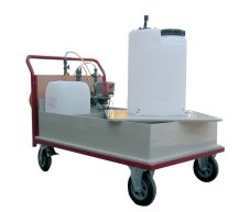 Mobile Dosing Station for Liquid Disinfectants