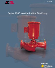 New A-C Fire Pump Bulletin Highlights Vertical In-Line Fire Pump