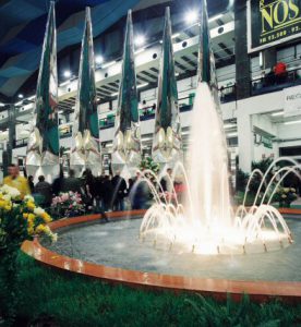 Rovatti Pumps Feed the Fountains at Euroflora