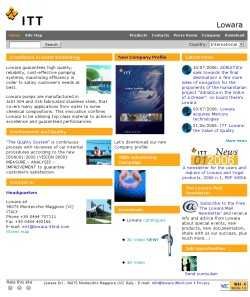 Lowara Restyles its Website