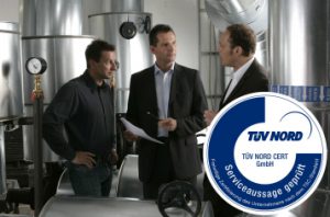 TÜV-Gütesiegel für Grundfos Service Plus