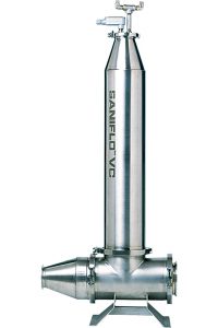 Wilden Vacuum-Controlled Saniflo Series Metal Pumps Are the Sanitary Choice For Pumping Large Solids