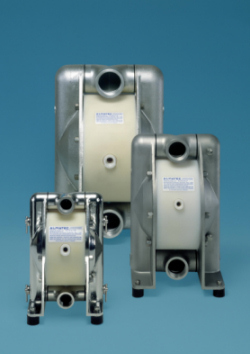 Almatec CHEMICOR Metal Pneumatic Pumps for Numerous Chemical-Handling Applications