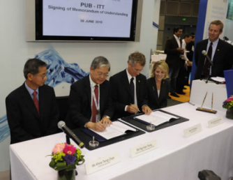 ITT and PUB Singapore Partner to Enhance Water and Wastewater Treatment Solutions
