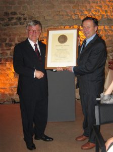 Dr. Herbert Rudolf mit Rietschel-Diplom ausgezeichnet