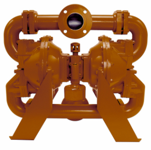 T1510 Air-Operated Double-Diaphragm Pumps Are Ideal for Harsh Solid-Handling Applications