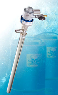Stainless Steel Drum Pump Is Ideal for Chemicals & Corrosives