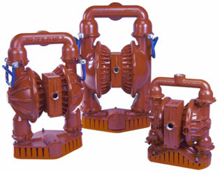 Metal Air-operated Double-diaphragm Pumps Are a Workhorse in Solid-Handling Applications