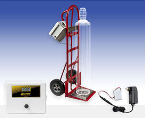 Cylinder Cart Scale Provides Chemical Weighing for Multiple Locations with One Scale