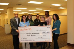 Godwin Announces Donation to St. Jude Children’s Research Hospital