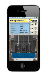 Fernüberwachung von Pumpstationen per App
