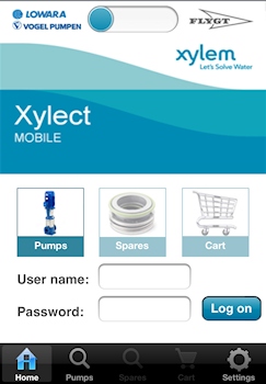 Schnelle Pumpenauswahl per App von Xylem