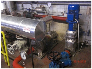 Lederindustrie heizt mit  neuer Lowara Pumpe für hohe Temperaturen