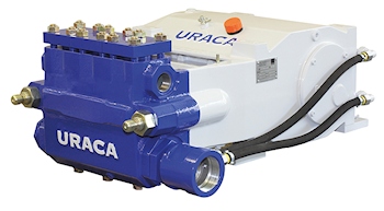 Uraca stellt neue Pumpe für die Kanalreinigung vor