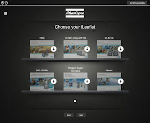 Atlas Copco Launches New Interactive Leaflet App
