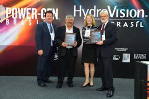 Voith erhält Auszeichnung auf der HydroVison Brazil 2013