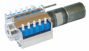 Modular Microliter Pump for Small Flow Rates (5μl – 3ml/min.)