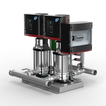Neue Druckerhöhungsanlage Grundfos Hydro Multi-E