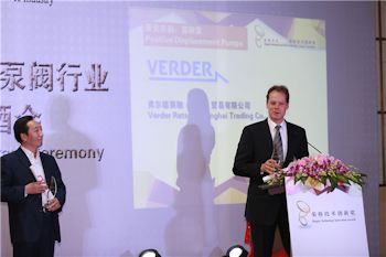 Verder Liquids B.V. Receives the Ringier Technology Innovation Award 2014
