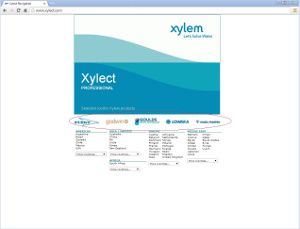 Online Auswahlprogramm von Xylem vereint alle Marken