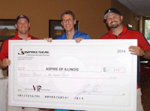 Aspire Receives $11,000 Donation from the Inpro/Seal Family