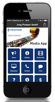 Die neue Media App von Pentair Jung Pumpen