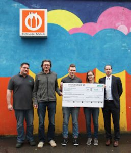 Auszubildende von WILO sammeln für Dortmunder Kindertafel