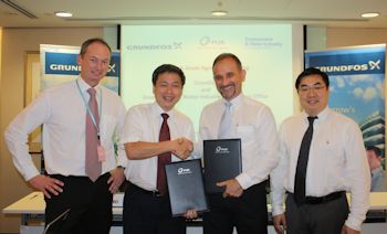 Grundfos Awarded S$1.4 Million Government Grant for Wastewater
