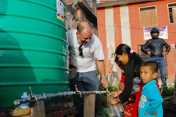 Unterstützung für arche noVa Nothilfeeinsatz in Nepal