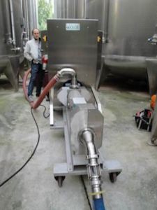 Pumpentechnik für die Weinkellerei