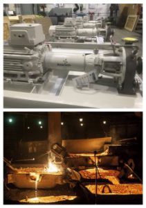 Amarinth forge ahead using leading-edge technologies to manufacture titanium pumps for the ADMA-OPCO Umm Lulu Development Project, Abu Dhabi