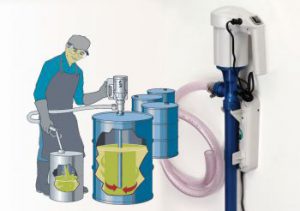 No Mains Power is No Problem for Rechargeable Drum Pump Motor