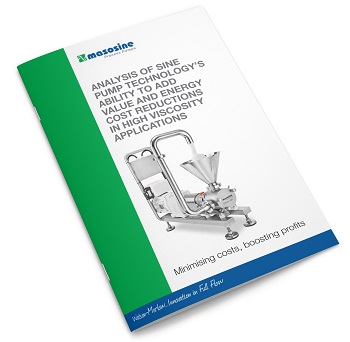 Whitepaper zeigt die Vorteile von Sinuspumpen für Anlagen in Prozessindustrie und Anlagenbau
