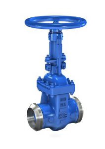 New Cast Steel Gate Valve with Butt Weld Ends