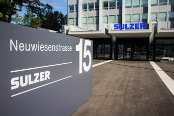 Sulzer: Robuste Performance dank anhaltendem Wachstum des Bestellungseingangs