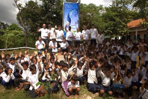 Xylems Waterdrop-Programm bietet sauberes Wasser für 3.000 Menschen in Kambodscha