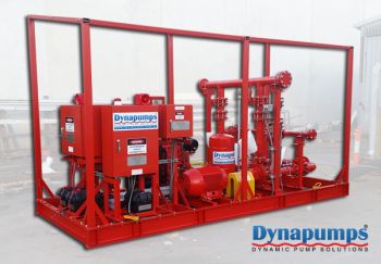 Fire Water Pump  by Dynapumps Skid for the Sissingue Gold Project