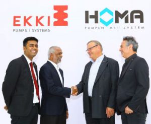 German Pump Major Homa Seals JV with India’s Ekki Pumps for India and Neighbouring Markets