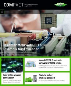 New Bitzer Customer Magazine with a Focus on Electronics