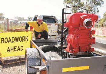 Australian Pumps’ New Heavy Duty 6” Trash Pump