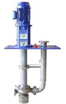 New KSB Suspended Pumps with the Hydraulic System of Standardised Chemical Pumps