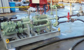 Dynapumps Supplies Positive Displacement Pump Package for Gas Plant Upgrade Project