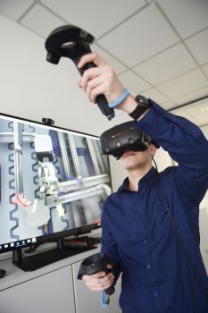 Mit Virtual-Reality bei GEMÜ für die Zukunft lernen