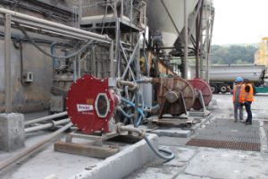 Bredel Hose Pumps Transfer Abrasive Slurry 24/7 at Aluminium Salt Slag Recovery Plant