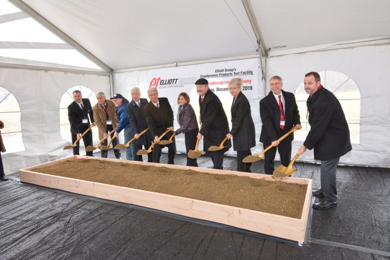 Groundbreaking Ceremony for Cryogenic Pump Testing Facility