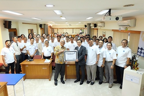 EBARA Donated Pumps to University of Indonesia