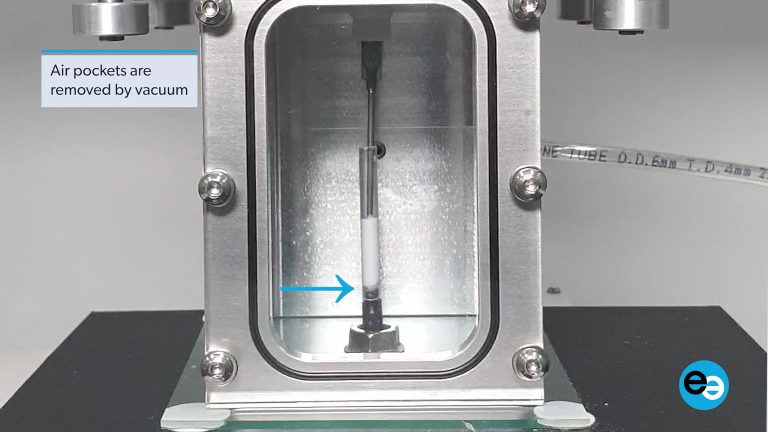 Potting in Vacuum: Dispensing Tests in the New Laboratory of ViscoTec Asia