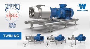 EHEDG and 3-A certification for the twin screw pump WANGEN Twin NG